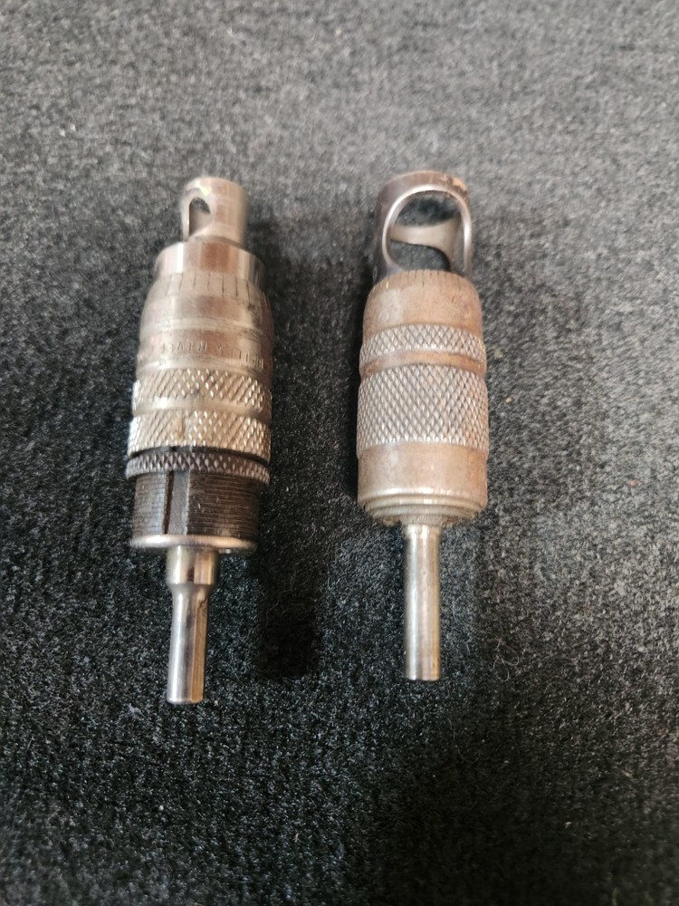 2 MICROSTOP COUNTER SINK CAGES - One has a reduced face