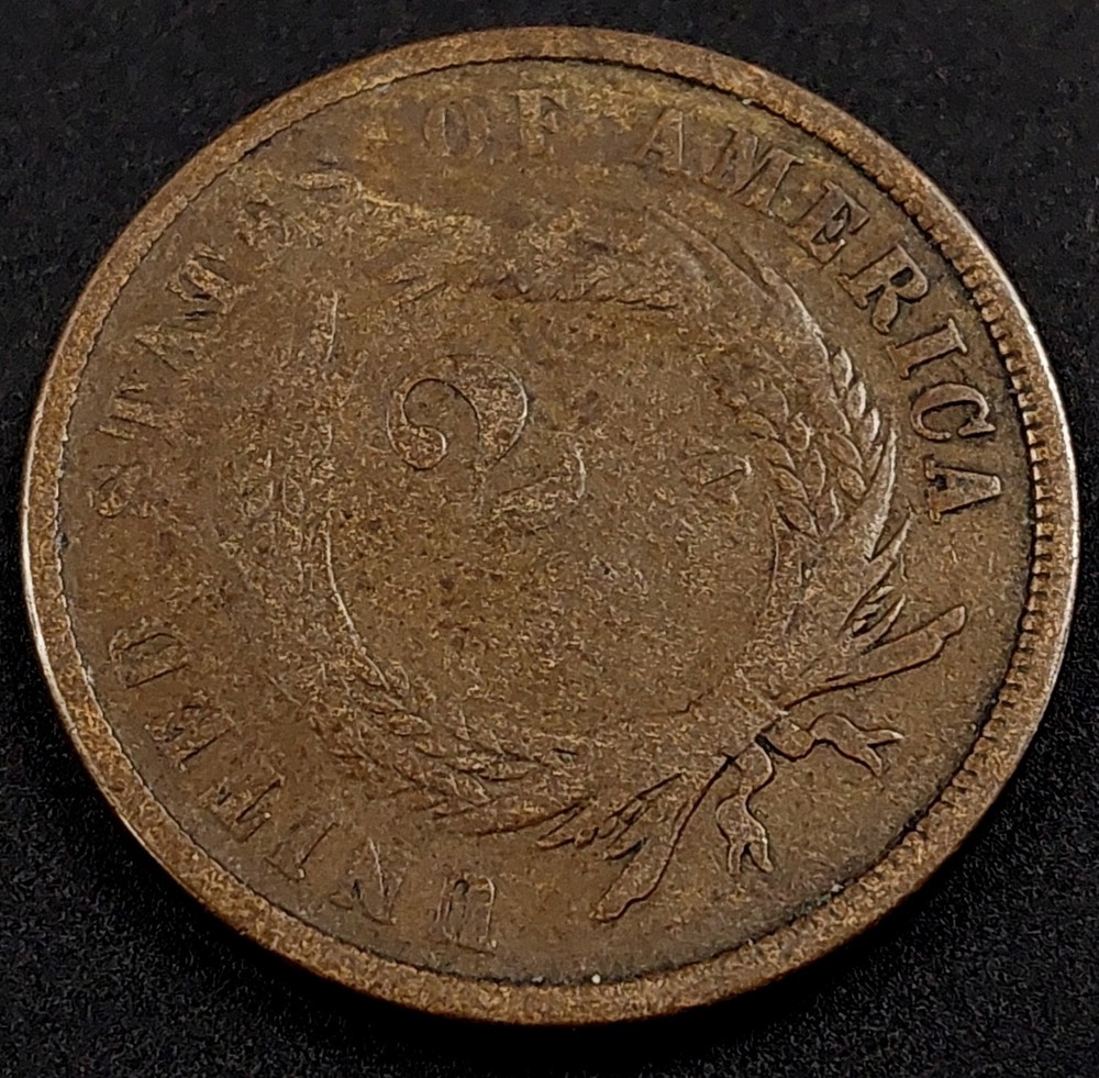 1866 Two Cent Piece!