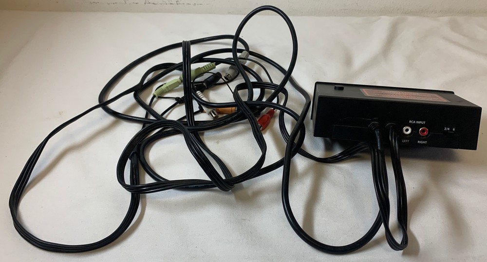 ALTEC LANSING computer speaker system ~ tested, works ~ VS-351