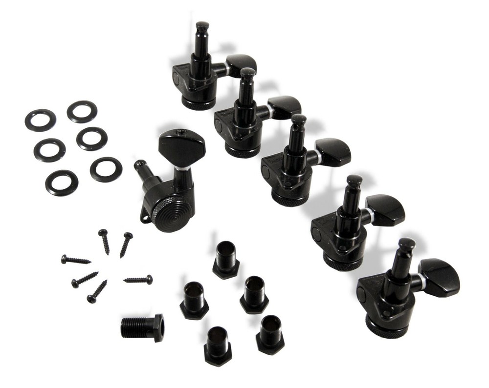 Tuning Machines Locking Custom Shop Left Hand Black 080232BK