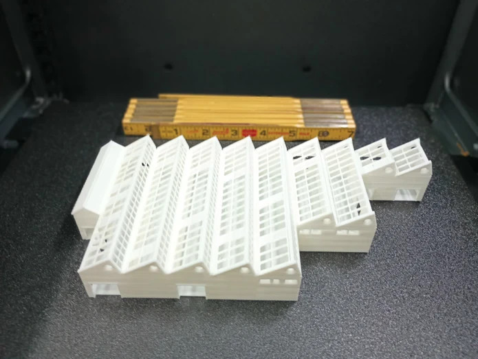 N Scale Large Ware House