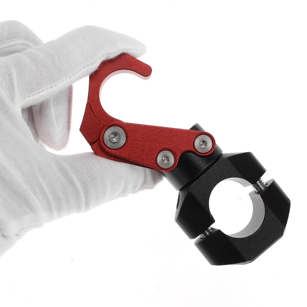 Motorcycle Hook with Key 1 Set Red