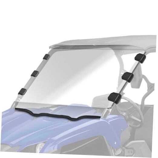 Viking Full Windshield Scratch Resistant Front Windshield Compatible with