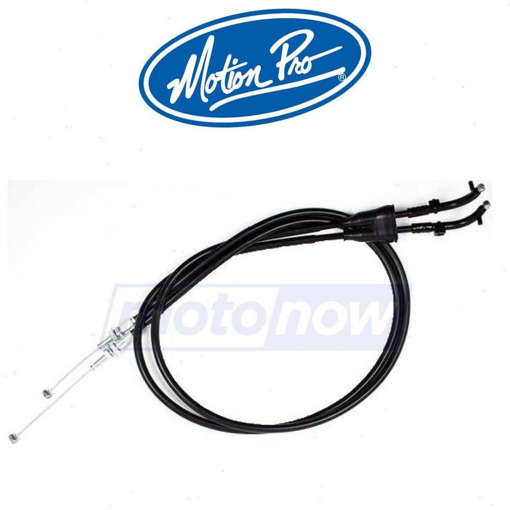 Motion Pro Black Vinyl Push/Pull Throttle Cable Set for 2000-2002 Yamaha ht