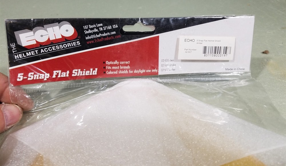 Echo 5 Snap Shield Amber TR#550012