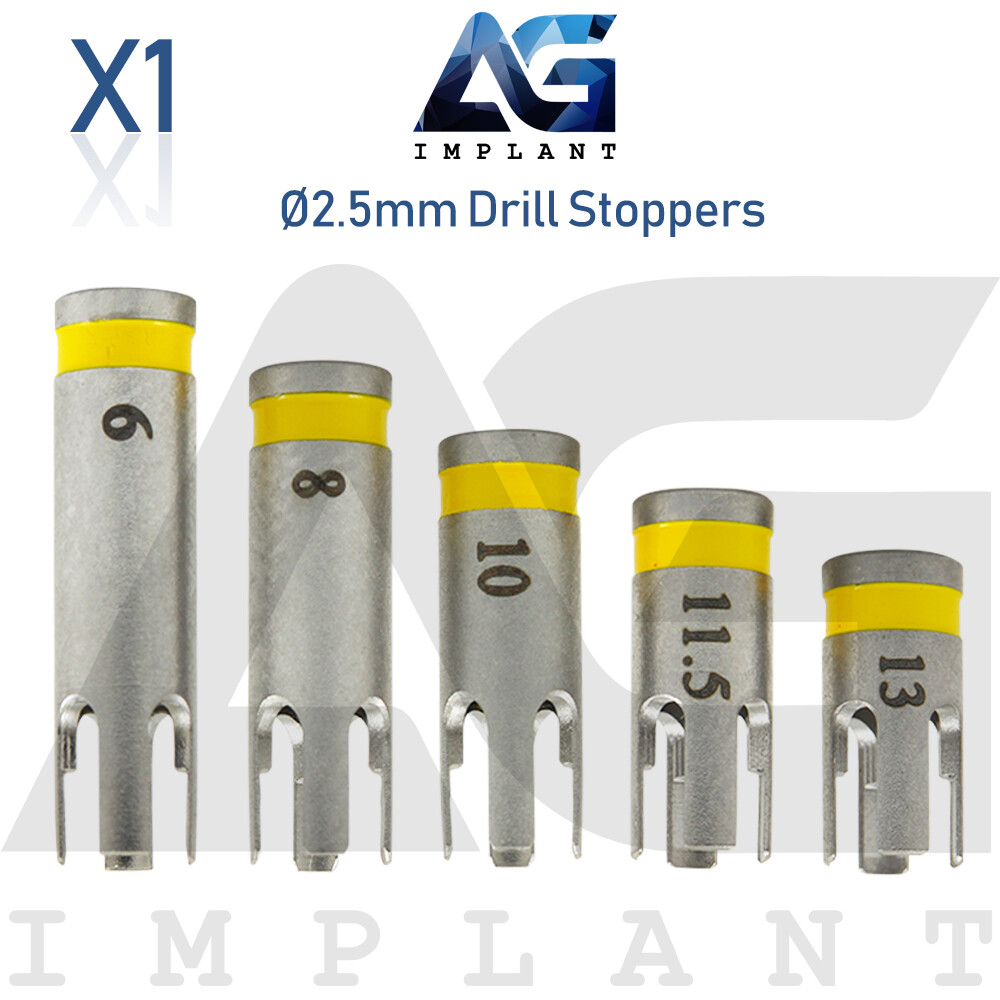 Drill Stoppers Ø2.5mm External Irrigation Tools Dental