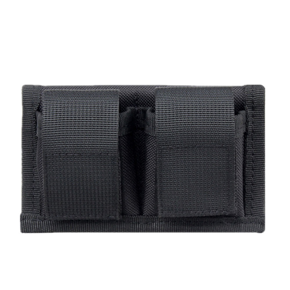 Tactical Speedloader Case Pouch Double Belt for 357 Mag 44 Mag .38 / 5 & 6 Shot