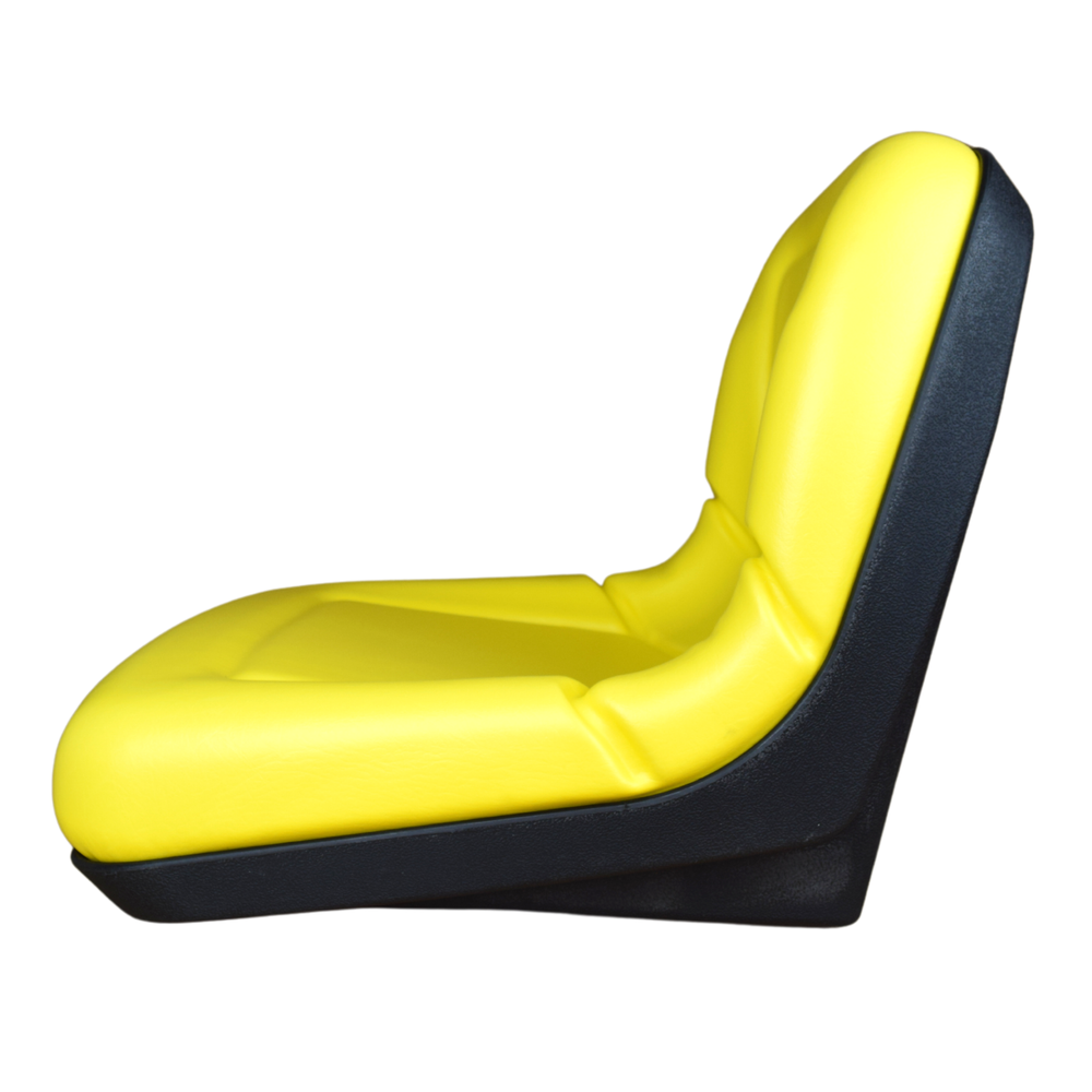 Yellow Low Back Seat for John Deere 2210 Compact Tractor - LVA12751