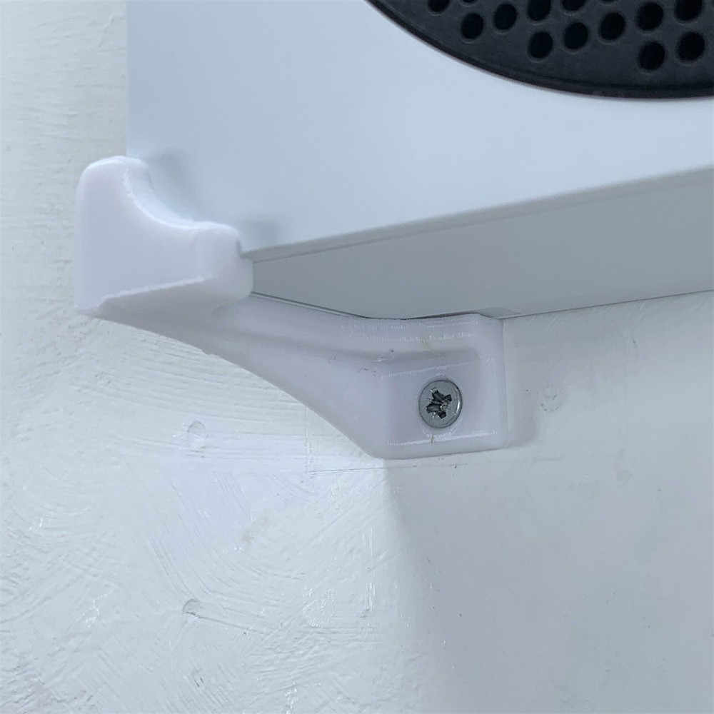 Xbox Series S Wall Mount Wall Bracket Holder Triple Clasp