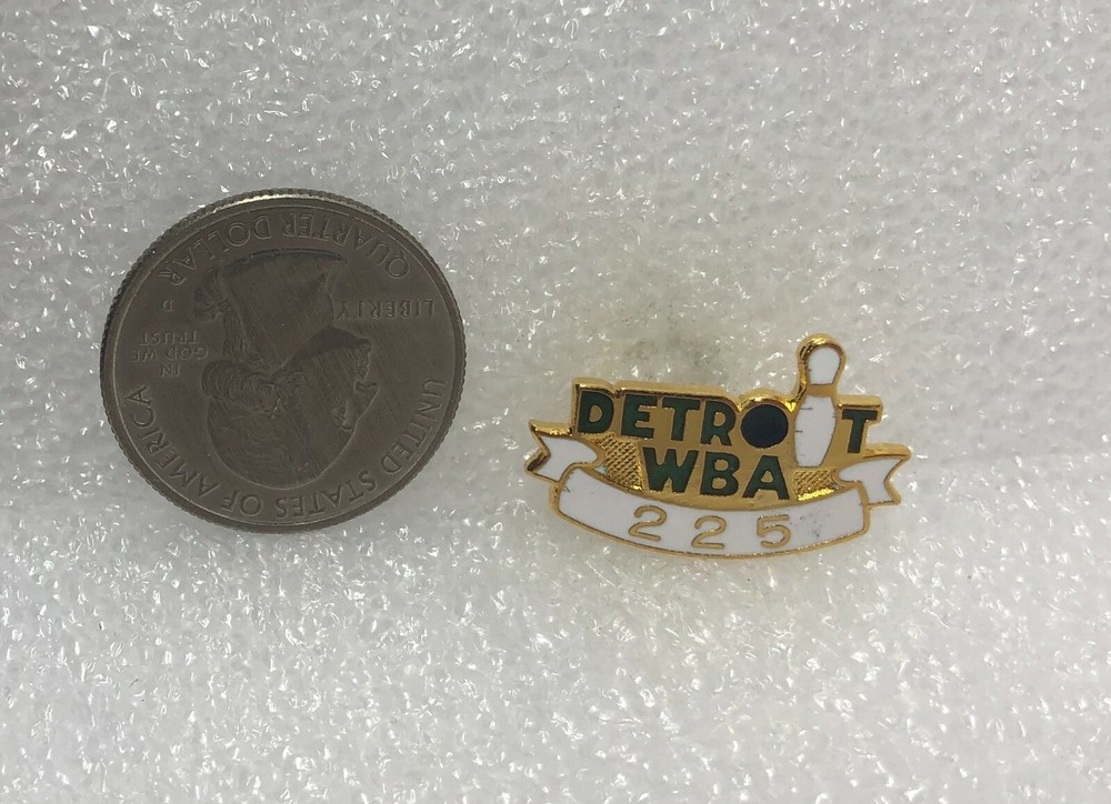 Detroit WBA Bowling 225 Pin