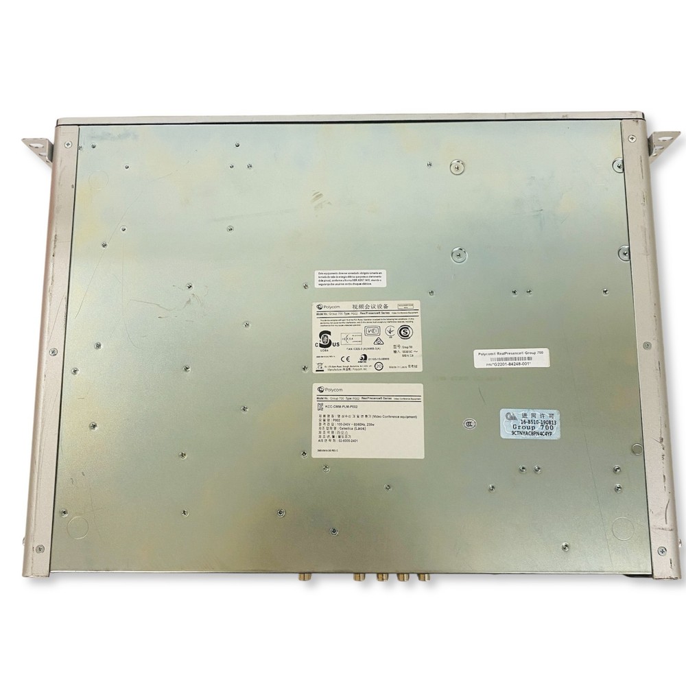 Polycom RealPresence Group 700 P002 Video Conferencing System, Tested