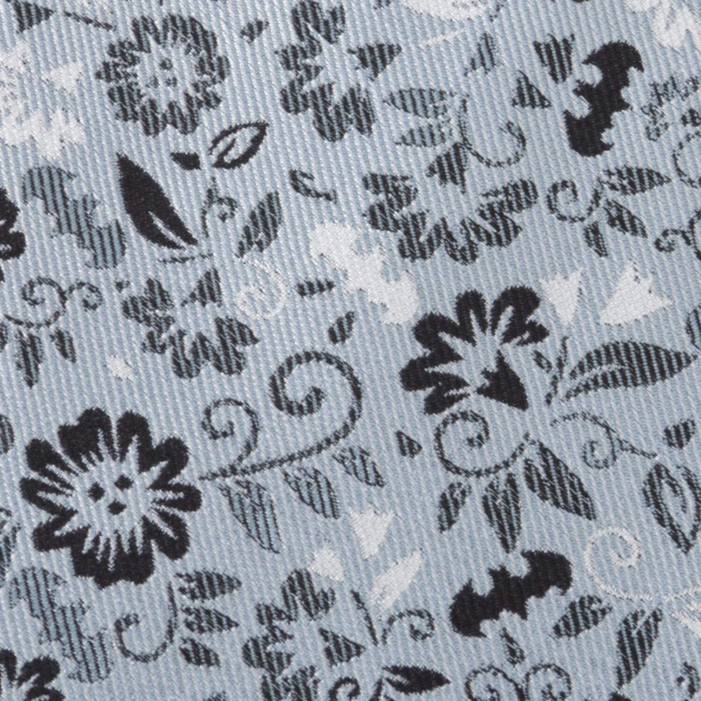 DC Batman Patterned Floral Blue Men's Tie
