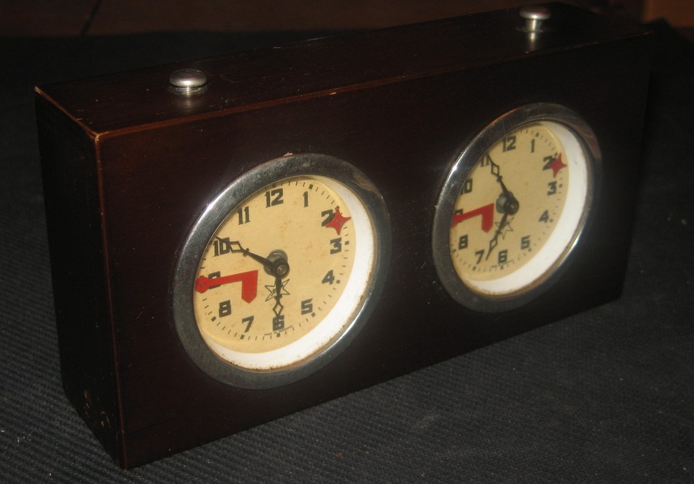 Vintage Alpha German Chess Clock Timer Model # 522