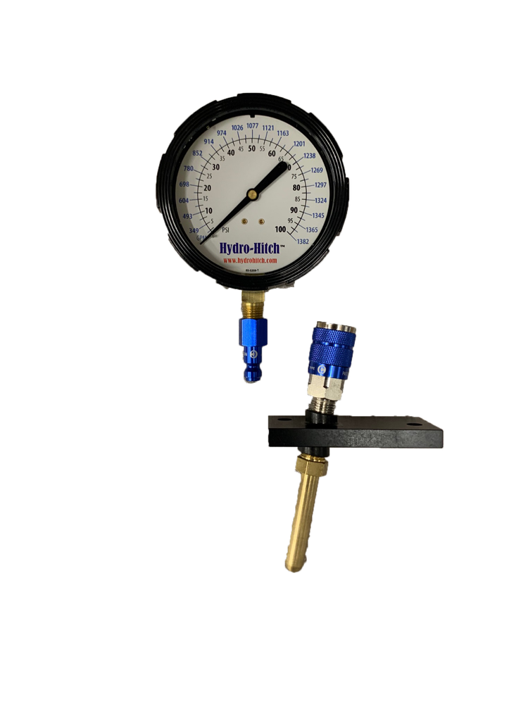 Made in USA - Aluminum 2-1/2" Flow Testing, Tablet De-Chlor & Pitot Assembly