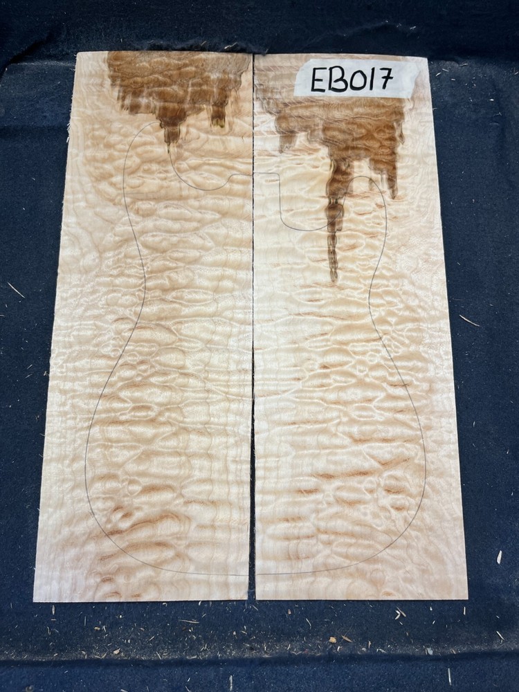 stained quilted figured maple lam-top
