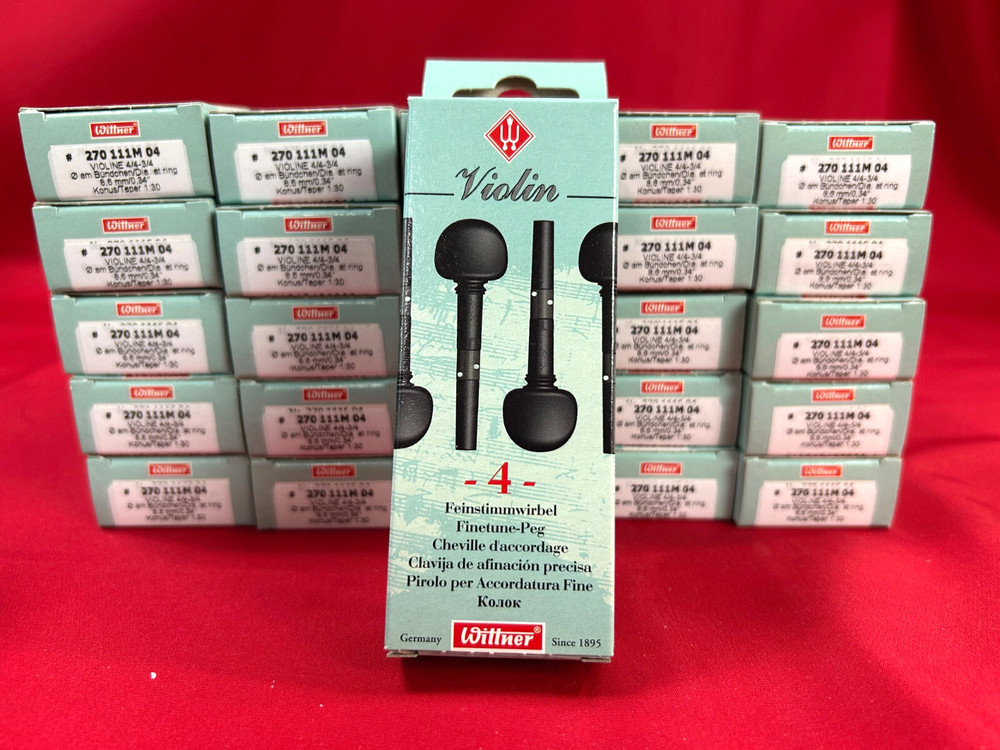 100% Authentic Wittner Violin Peg Set 8.6 MM Size