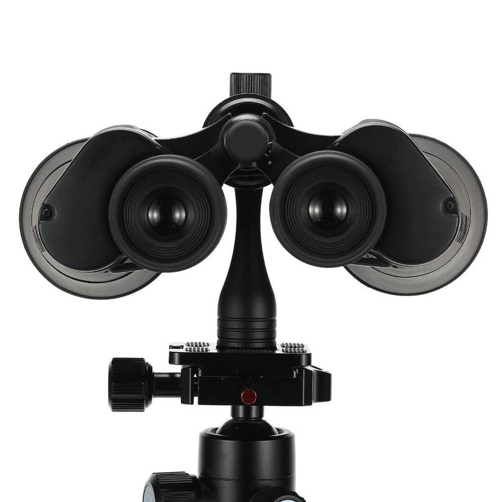 Binocular Tripod Adapter 1/420 Inch Threading Quick Release Mount Black