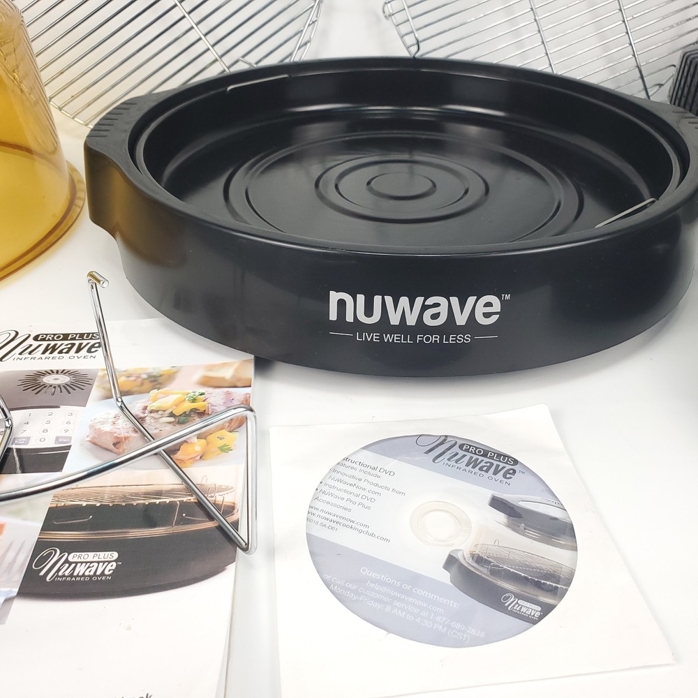 Clean NuWave Pro Plus 20602 Infrared Oven Black Tested Working