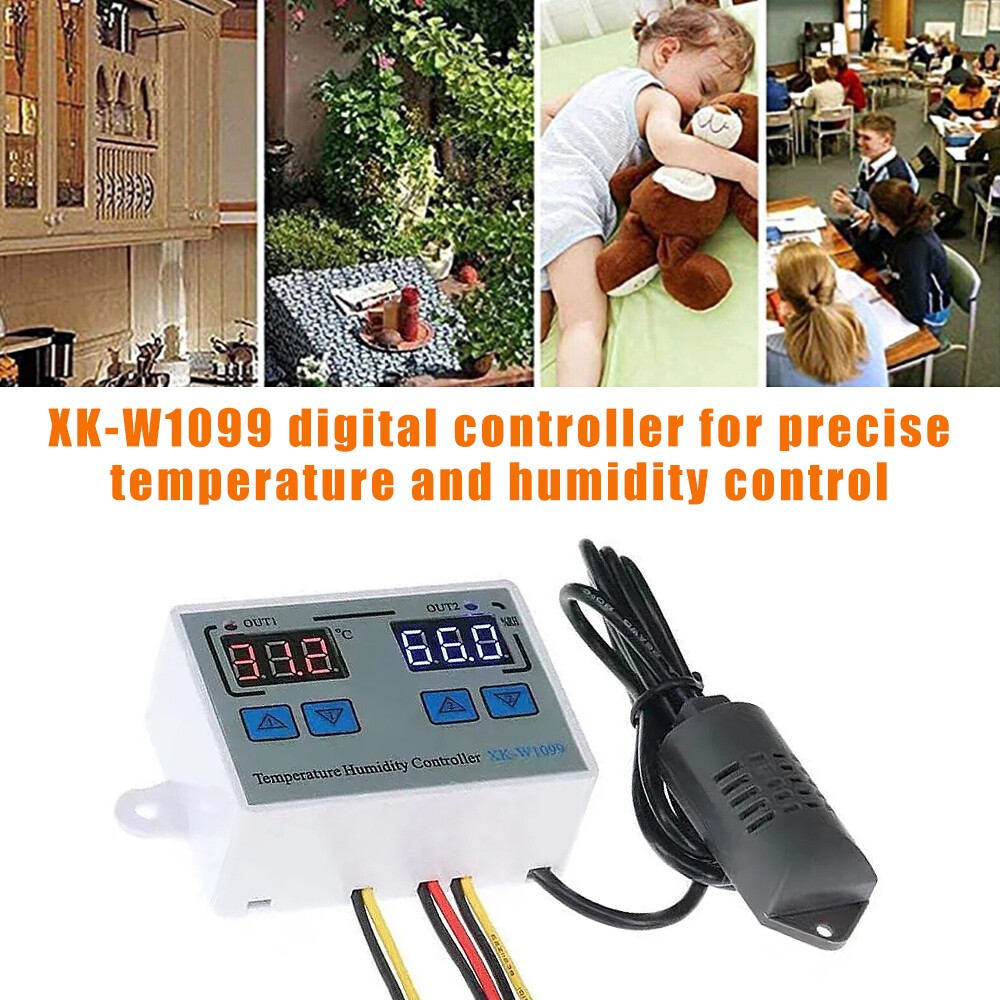 for W1099 digital controller for precise temperature and humidity control