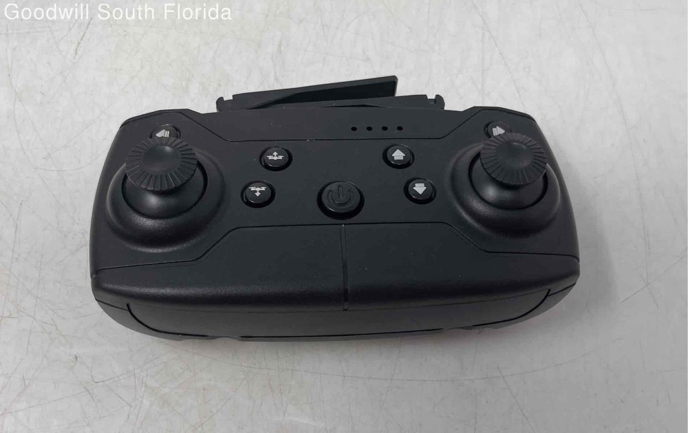 Black Remote Controller Drone With Accessories In Carrying Case No Tested
