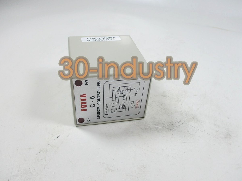 5PCS NEW FOR FOTEK C-6 Photoelectric Switch Controller 220V Sensor Controller