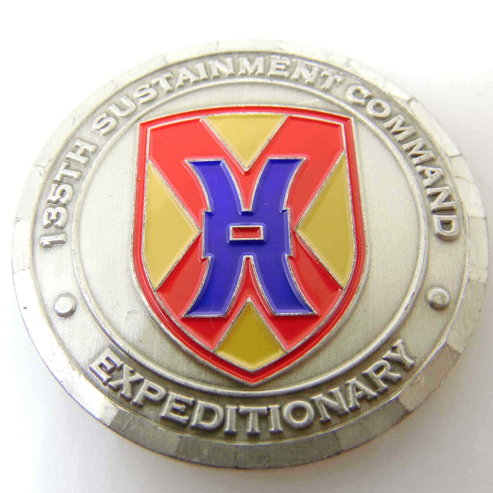 135TH SUSTAINMENT COMMAND EXPEDITIONARY CHALLENGE COIN