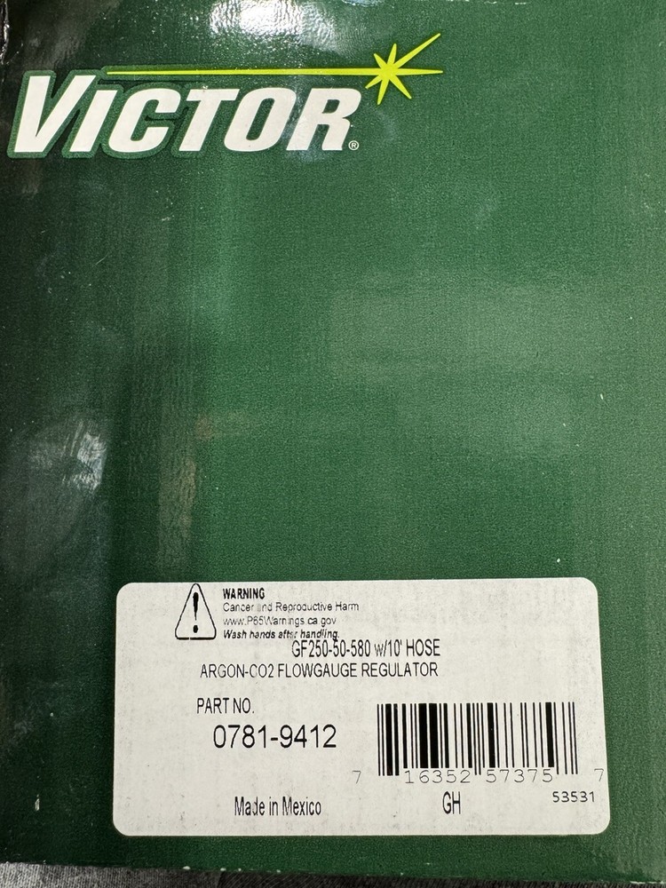 VICTOR 0781-9412 Regulator 793NN7