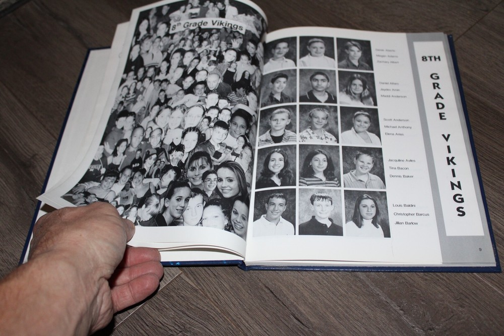 2002 Northley Middle School yearbook Aston PA