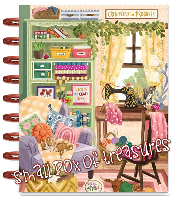 Creativity in Progress Cover Set 4 use w/ Classic Happy Planner~