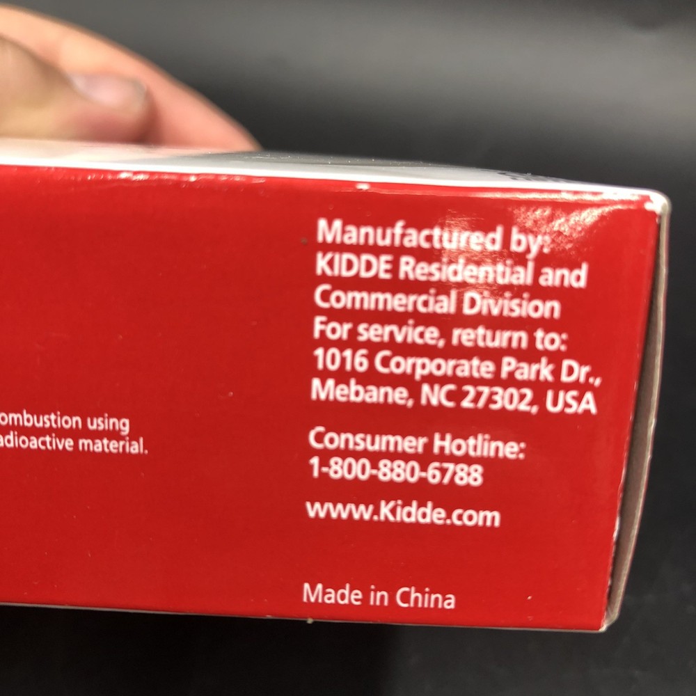 New Kidde Fire Smoke Alarm Detector Micro Profile Model i9040