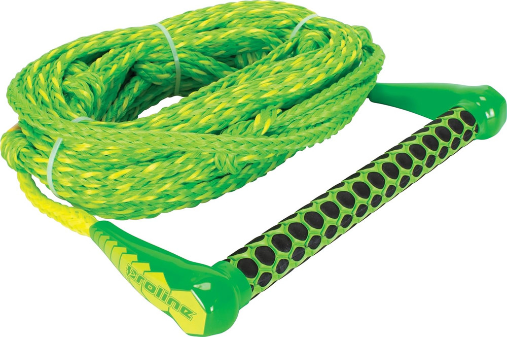 55Ft Kneeboard Rope Green/Yellow