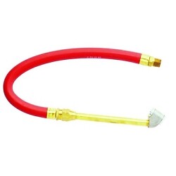 MILTON 527   Dual Head 12 " Hose Whip, 1/4 "