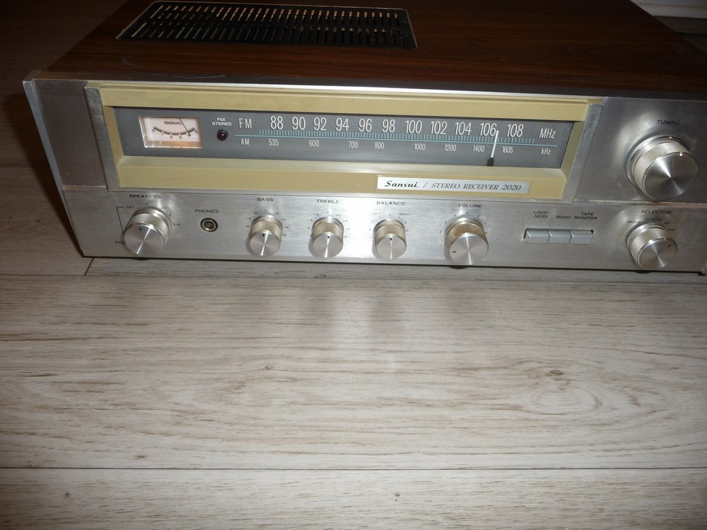 Sansui 2020 Receiver UNTESTED AS IS