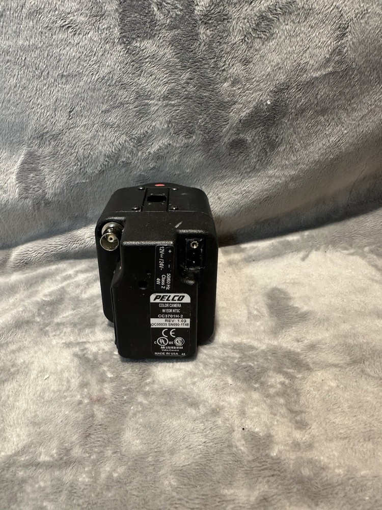 PELCO DSP Color CCD Camera EDR NTSC CC3701H-2 Untested