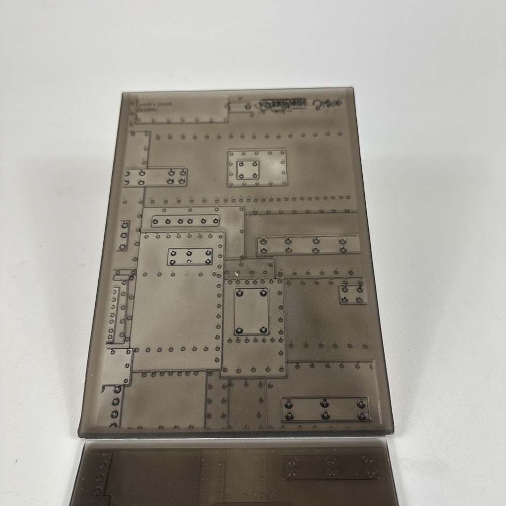 Sizzix Foundry 3d Embossing Folder #662717 Tim Holtz