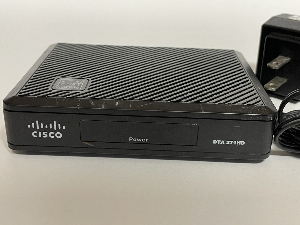 Cisco DTA 271HD Digital Transmitter Adapter TWC Box & Power Supply