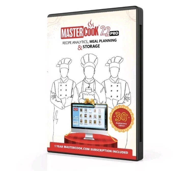 MasterCook 2022 PRO for PC DVD NEW!