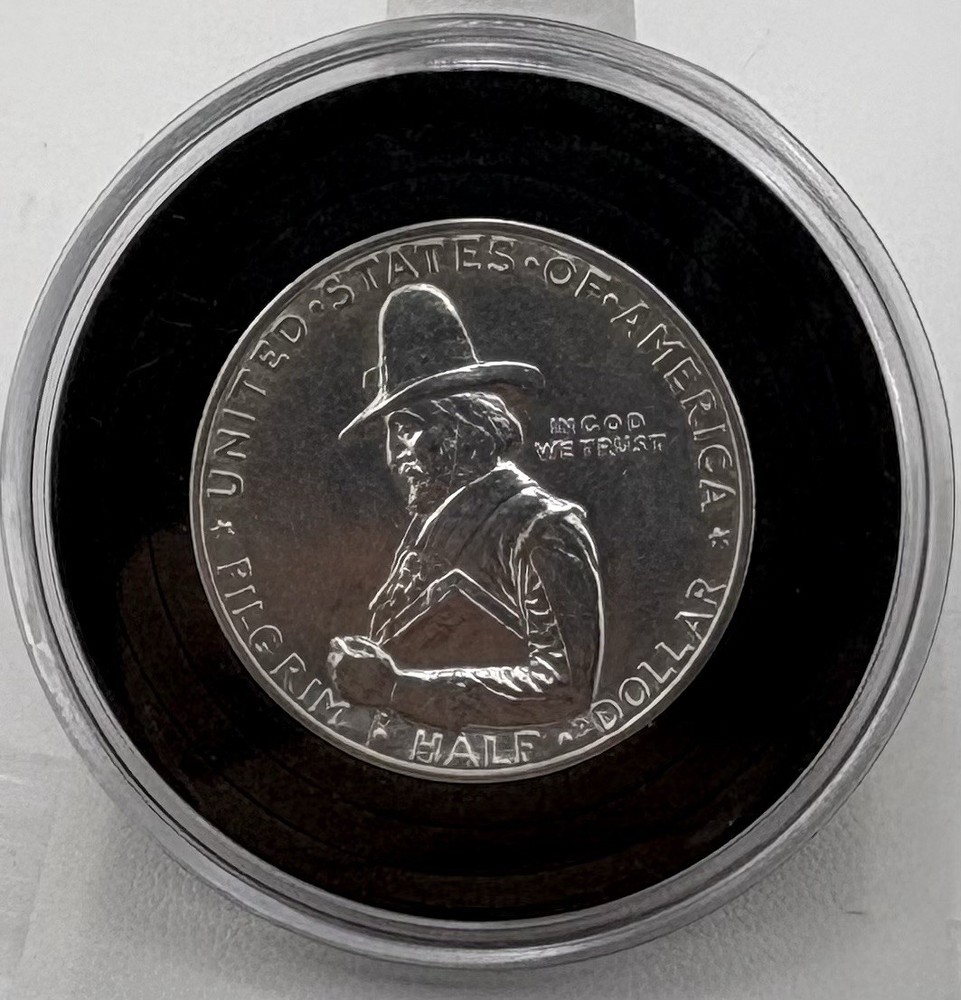 1920 Silver Commemorative Half Dollar Pilgram Uncirculated