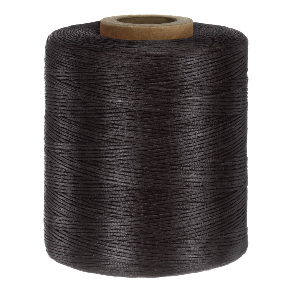 150D Waxed Thread 1061 Yards Polyester Leather Sewing Waxed String Dark Brown
