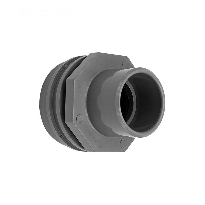 FLUSH MOUNT RETURN FITTING ASSY - GRAY WATERWAY