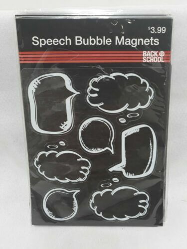Speech Bubble Magnets 7 Count