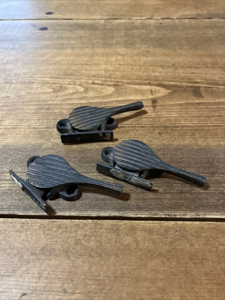 Three 1900’s Window Sash Latches