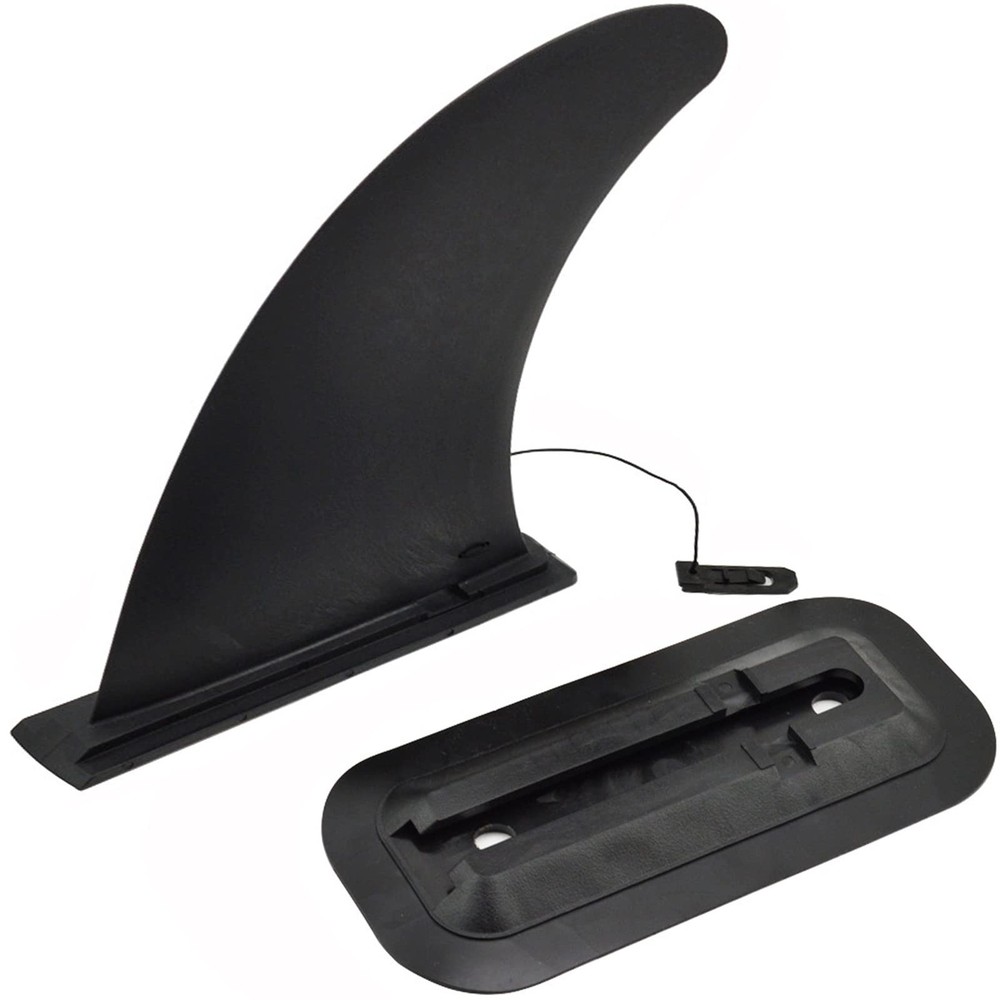 Jashem Surf Board Fin 9" Inflatable Paddleboard Replacement Fin for Paddle