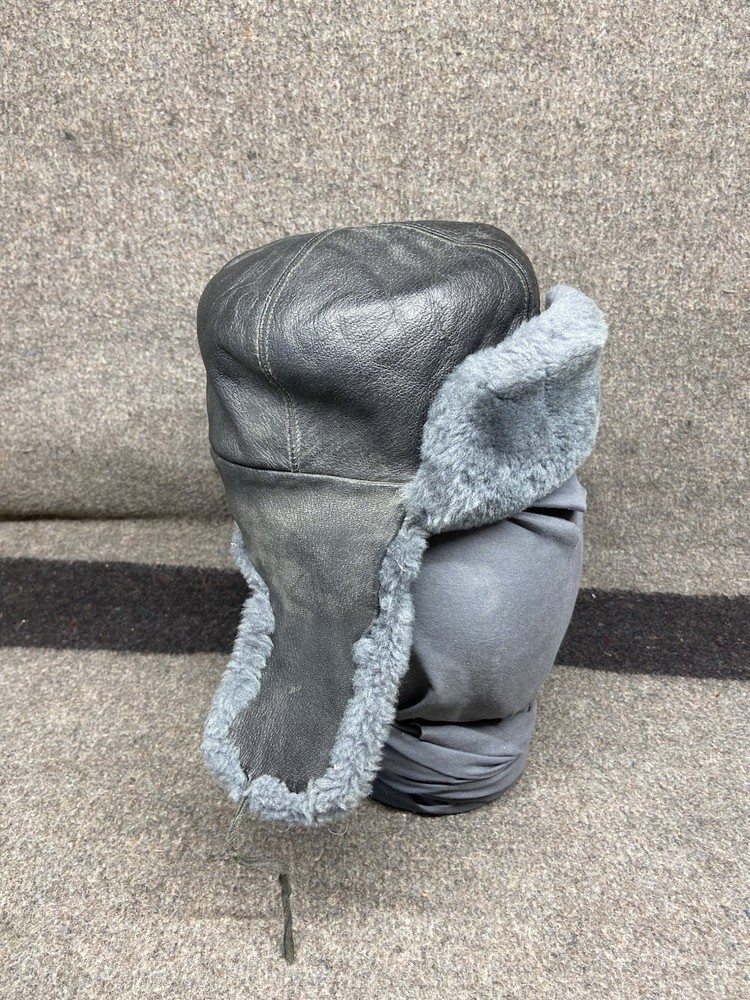 Original VTG Soviet Ushanka AUTHENTIC Cold War winter Hat Size SMALL