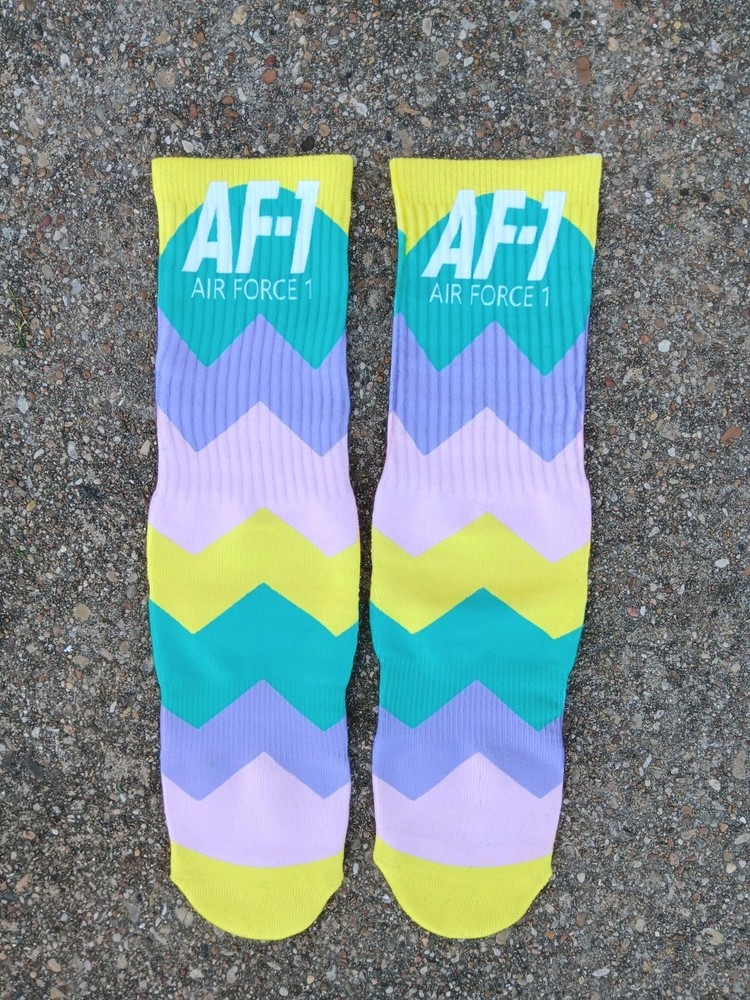 Easter Air Force 1 Socks