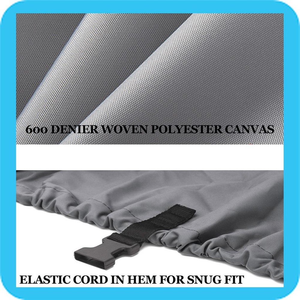 GREY BOAT COVER FOR LOWE 1860 VPT 2005