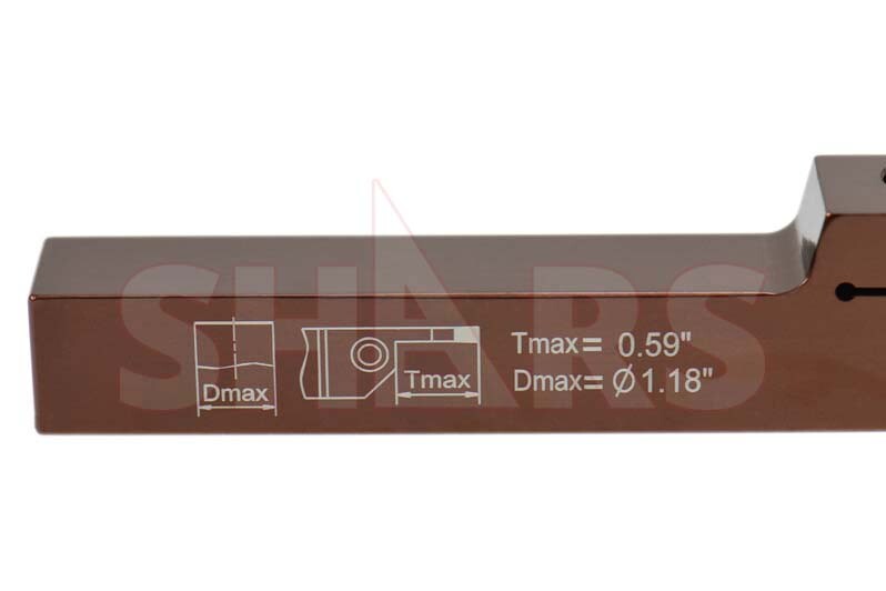 Shars 5/8" RH External Cut-off Grooving Tool Holder For MGMN Inserts P]