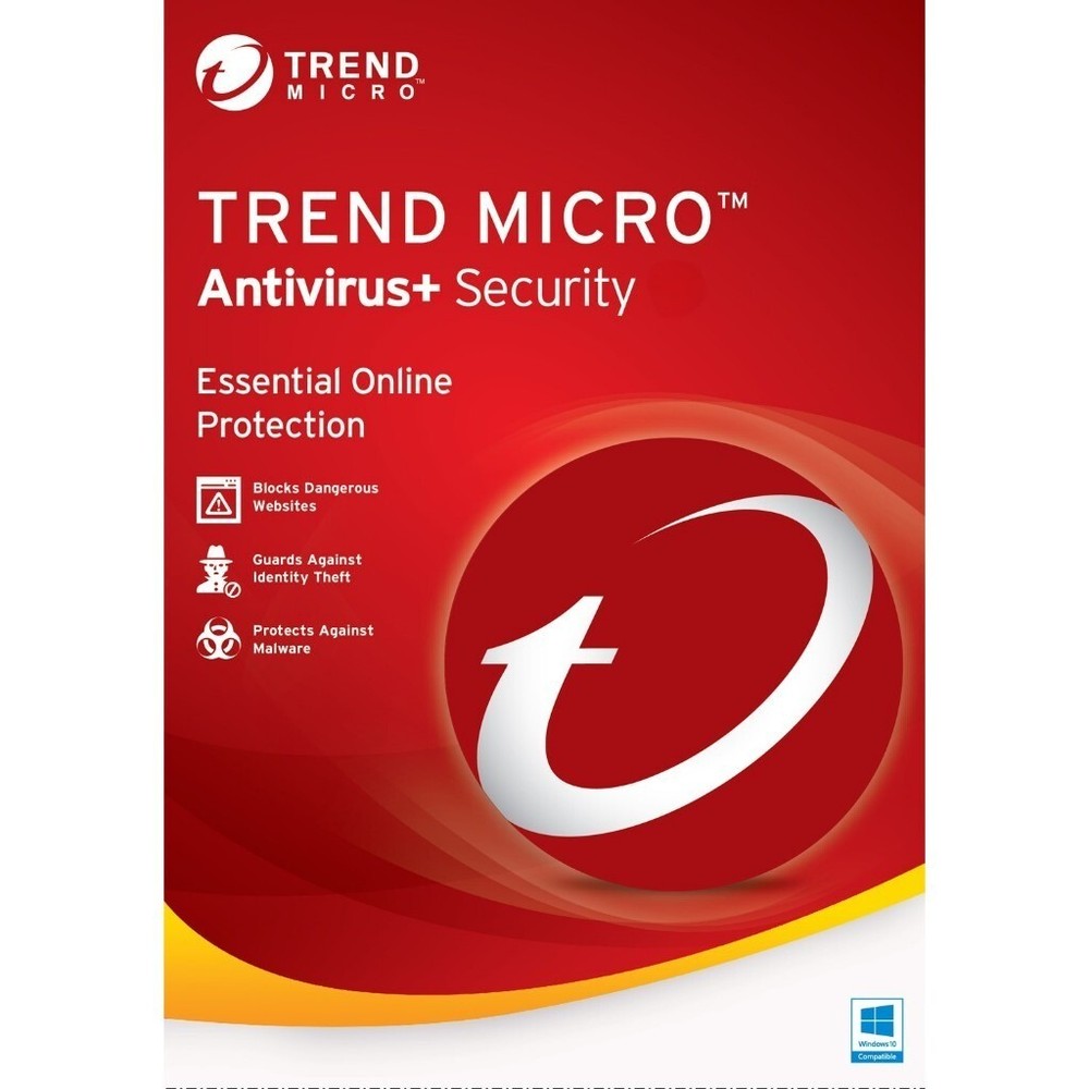 Trend Micro Antivirus Security 2024 -Pro- Home