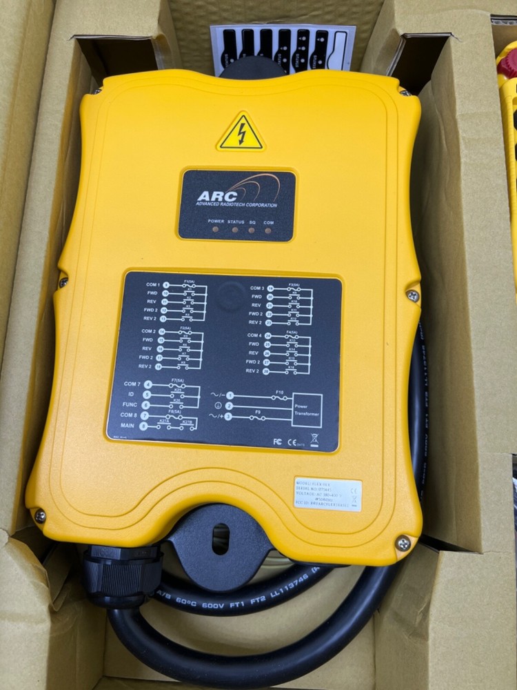 ARC FLEX 8EX Overhead Crane Hoist Radio Remote Control System with controller