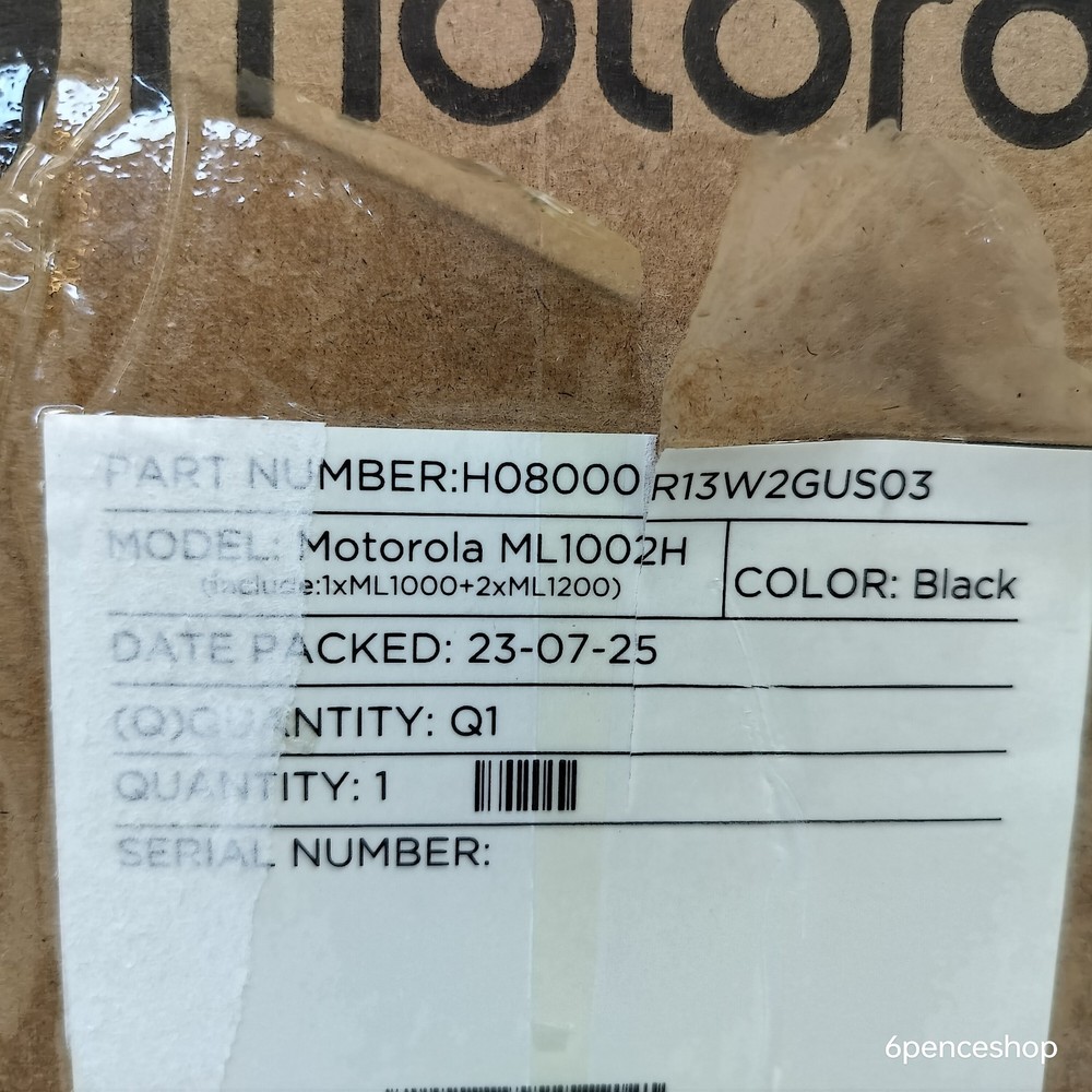 OB Motorola ML1002H line Phone System Bundle 2 Additional Cordless handsets